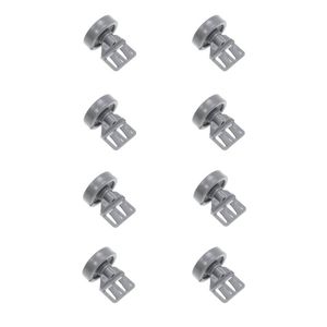 x8 Genuine Dishwasher Lower Basket Wheels Assembly (Rollers) 700391SET, suits Asko