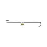 Jack 600mm Black Square Hanging Basket Hook