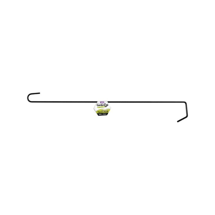 Jack 600mm Black Square Hanging Basket Hook