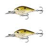 2x 13 Fishing 70mm Troll Hunter Crankbait Fish Lures 3.5m Diver -Truffle Butter