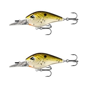 2x 13 Fishing 70mm Troll Hunter Crankbait Fish Lures 3.5m Diver -Truffle Butter
