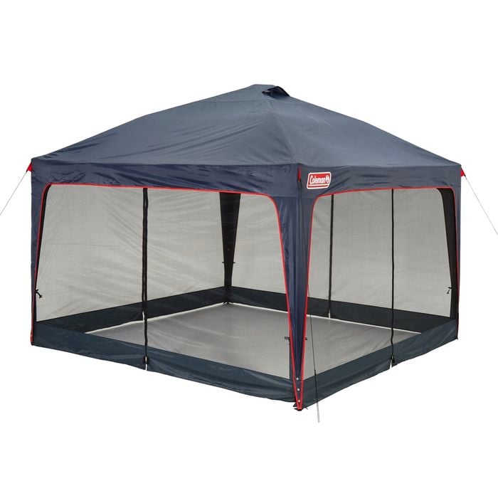 Coleman 3.6 x 3.6m Portable Gazebo LED Lighted with Mesh Walls