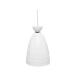 Brilliant 16cm White Minca Detailed Metal DIY Pendant Light