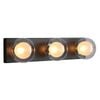 Vencha Hilton 3-Light Hollywood Wall Light - Black