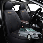 Car Seat Cover for VolksWagen Golf 2003 - 2009 Hatch (MK5) - Black-Front Only