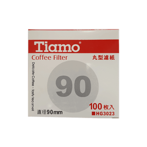 Tiamo Drip Paper Filters - 90mm