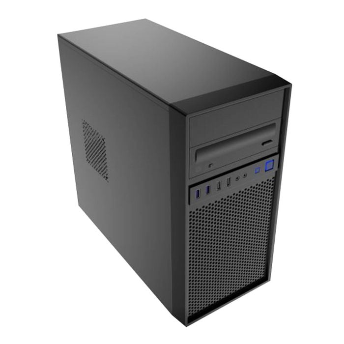 Aywun 307 Business & Office Matx With 500w Psu. 1x 5.25' And 1x 3.5' External, 24pin Atx, 8pin Eps