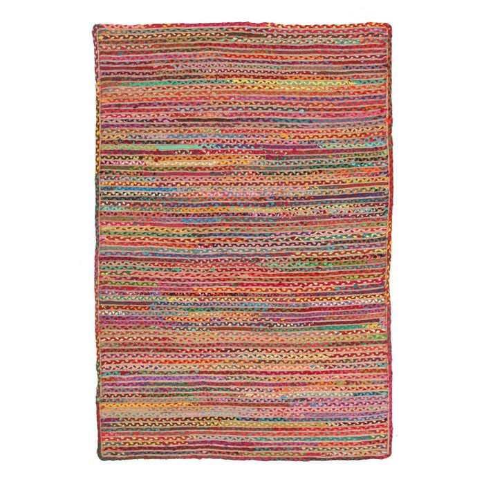 The Rug Connection Gallery Grind Natural Jute 320x230cm - Extra Large Bohemian Handwoven Jute Indoor Floor Rug