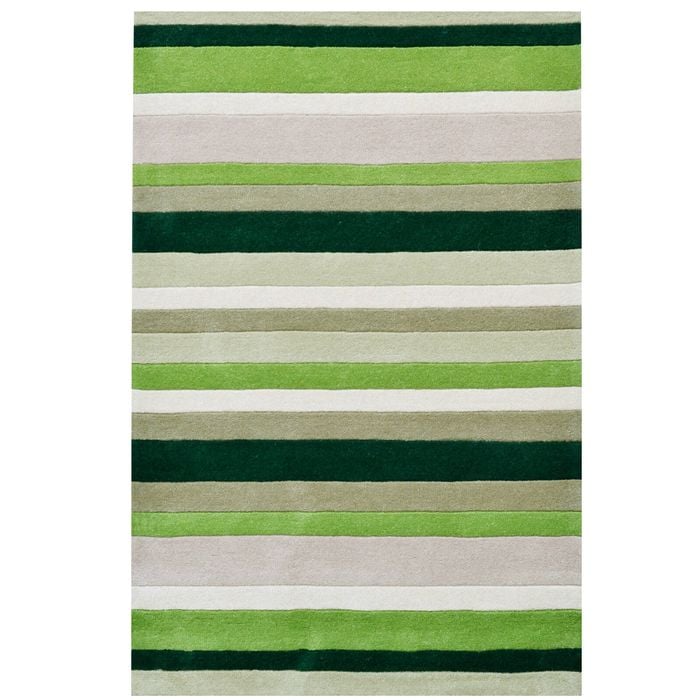 Designer Handmade Xylo Wool Rug-6295-Green-160x230cm