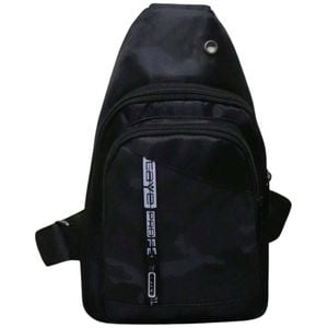 s Crossbody Sling Casual Chest  in Black
