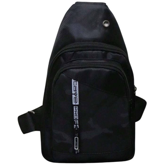 s Crossbody Sling Casual Chest  in Black