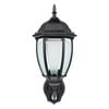 Brilliant 60W Black Matt Cambridge Coach Light With Sensor