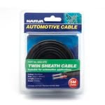 Narva 4mm x 5m 15 Amp Red / Black Twin Core Sheathed Cable
