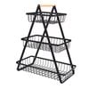 3 Tier Fruit Basket for Kitchen Counter - Detachable Rack Stand