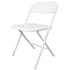 Marquee White Folding Chair