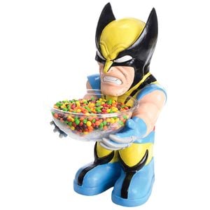 Marvel X-Men 50cm Wolverine Candy Bowl Holder Halloween Decor Sweets Container