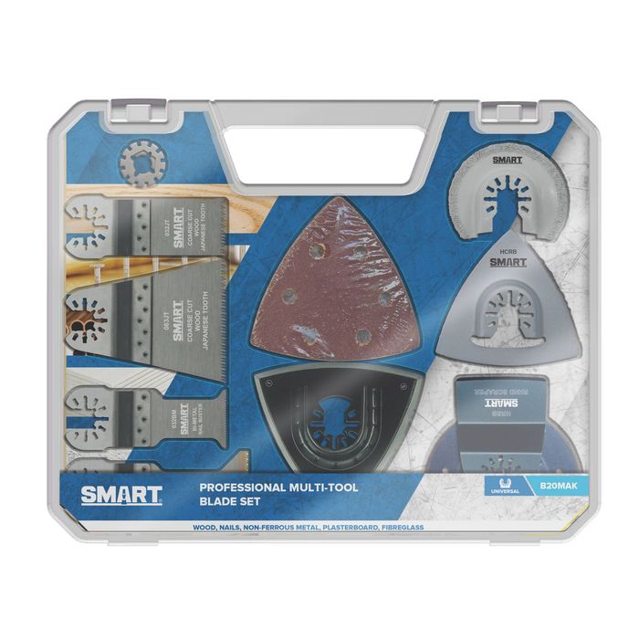 SMART Professional Series 20 Piece Multi-Tool Blade Accessory Set