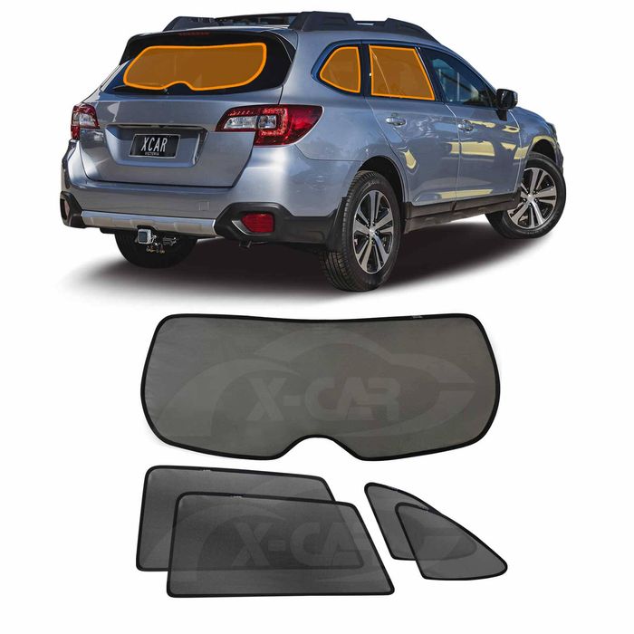 Window Sun Shades For Subaru Outback 2015-2020 Car Uv Protection Custom Rear Windscreen Shade Sunblind Mesh