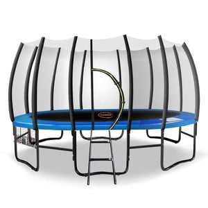 Kahuna Twister 12ft Springless Trampoline - Blue
