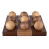 Academy Marshall Game & Sculpture Light & Dark Timber 23x26x7cm