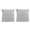 2PK Jason Commercial Calista Euro Pillow Case 65x65cm Hazel