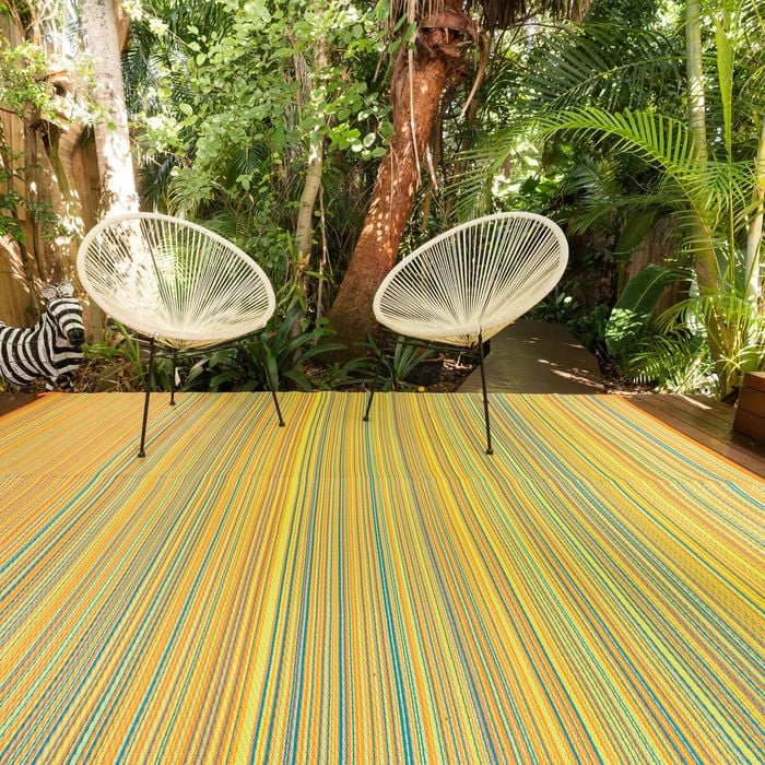 Outdoor Rug Mexicali Yellow /Orange Multi Coloured