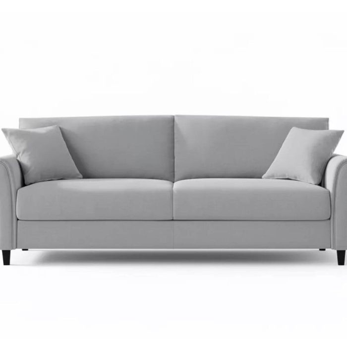Cozza Linen Sofa - Light Grey