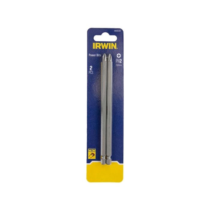 IRWIN 150mm PH2 Magnetic Power Bit - 2 Pack