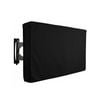 Dust-proof Outdoor Tv Cover 55-58 Inch Flat Television Waterproof Uv Resistant Protector, Built In Remote Controller Storage Po