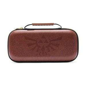 Powera Zelda Hylian Nintendo Switch 2 Soft Fabric Lining Protection Case Brown