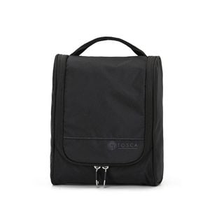 Tosca Hanging Toiletry Travel Organiser 10 - Black