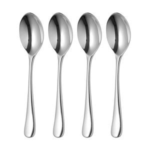 4x Robert Welch Radford Kitchen Utensils Collection Coffee Spoon Stainless Steel