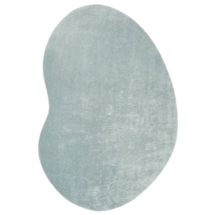 The Rug Connection Splash Powder Blue 270x180cm - Large Shaped Washable Indoor Rug