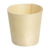 Fiesta Sauce Dipping Pots Compostable Biodegradable Wooden 38ml Eco Friendly Disposable Catering Tableware