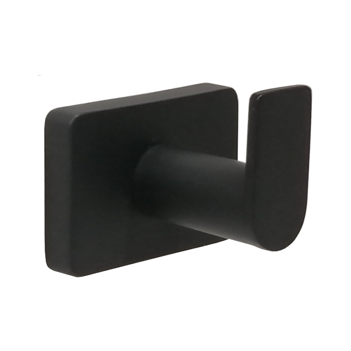 Barelli Matte Black Rigoni Robe Hook