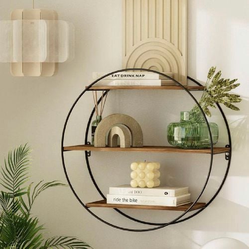 Circle Wall Shelf