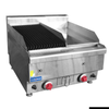 Gasmax Benchtop Combo 1/2 Char & Griddle - Jus-trgh60e