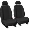 For Mazda BT-50 UP UR 2011-2020 Super Tough Black Front Canvas Seat Covers