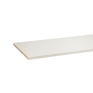CUSTOMpine Carcass DS Shelving E1L 16mm 1800 x 445mm Matt White STD Particleboard 