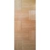 Woodcraft 2040 x 820 x 40mm Entrance Door Oak Veneer UV01