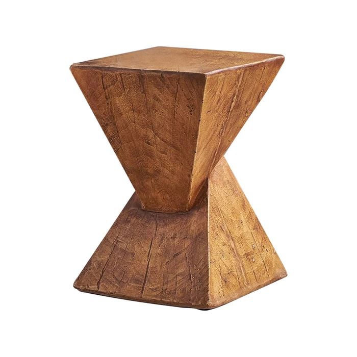 MIUZ Side Table Coffee Tables Chair Stand Rustic Outdoor Accent Table ...