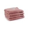 4pc Onkaparinga 30x30cm Avalon Face Washer 550GSM Dusty Primrose