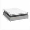 Zinus Queen Gas Lift Bed Base & Pocket Spring Mattress Set, Support iCoil Eurotop