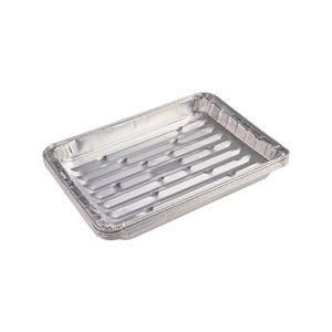 Jumbuck Aluminium BBQ Grill Trays - 5 Pack