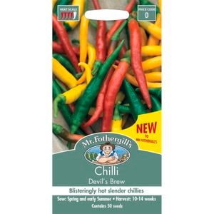 Mr Fothergill's Chilli Devils Brew Seeds