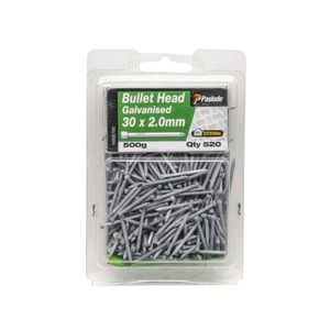 Paslode 30 x 2.0mm 500g Galvanised Bullet Head Nail - 520 Pack
