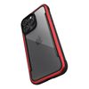 Raptic Shield Phone Case For Apple Iphone 15 Pro Max - Red
