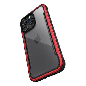 Raptic Shield Phone Case For Apple Iphone 15 Pro Max - Red