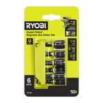 Ryobi 6 Piece Impact Rated Magnetic Nut Setter Set