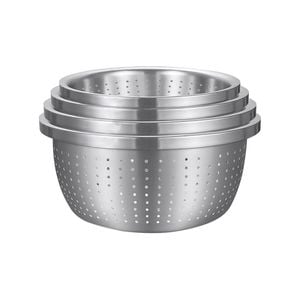 SOGA Stainless Steel Metal Basket Strainer 4PCS Set A